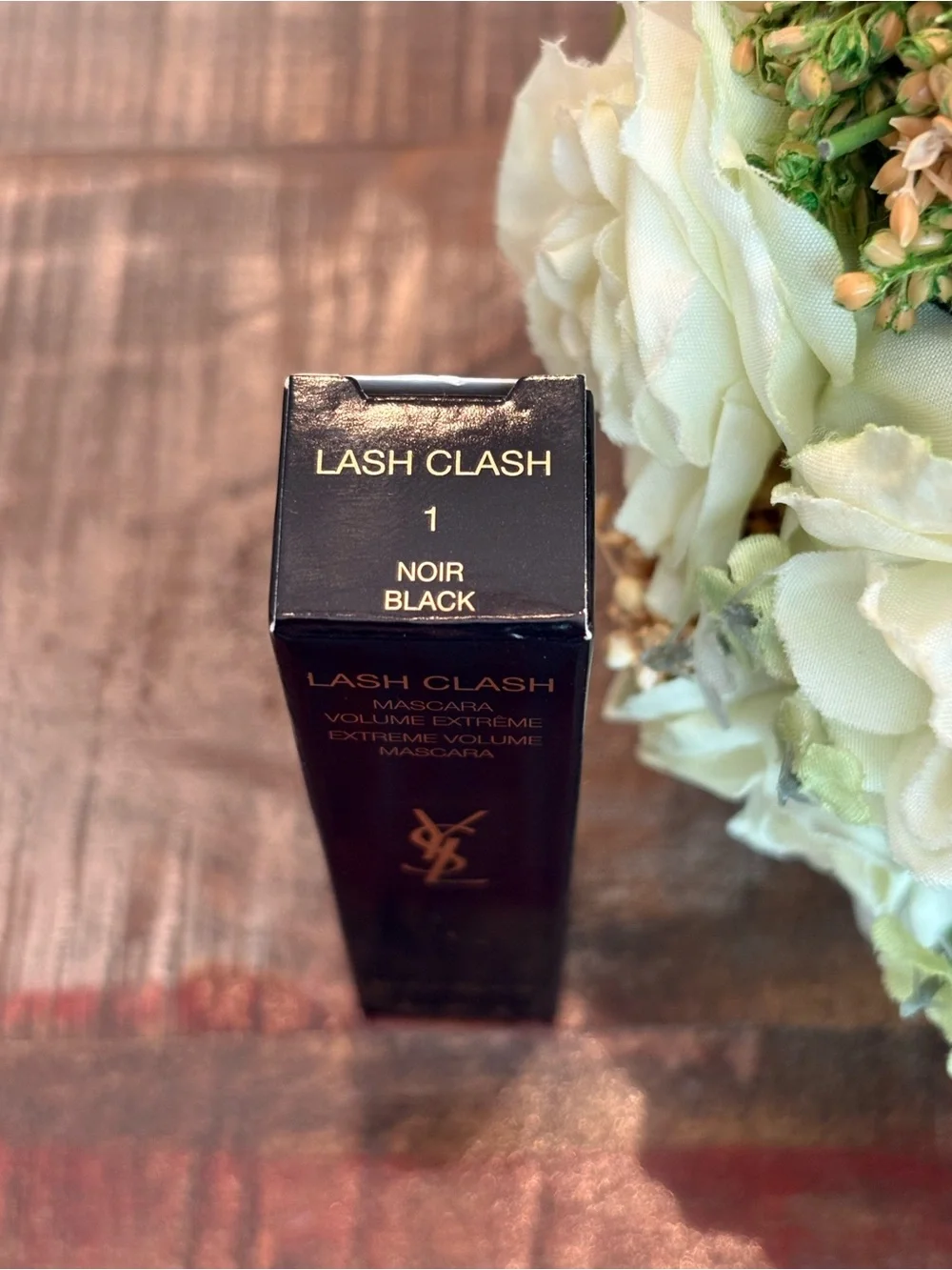 NEW Yves Saint Laurent YSL LASH CLASH Extreme Volume MASCARA in #1 NOIR BLACK!